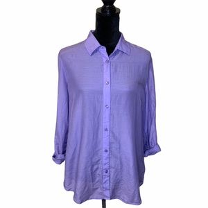 SOLD Coldwater Creek Everyday Silk Shirt